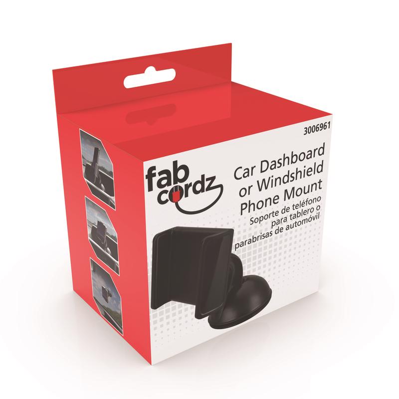 DASHBOARD CELL MOUNT BLK