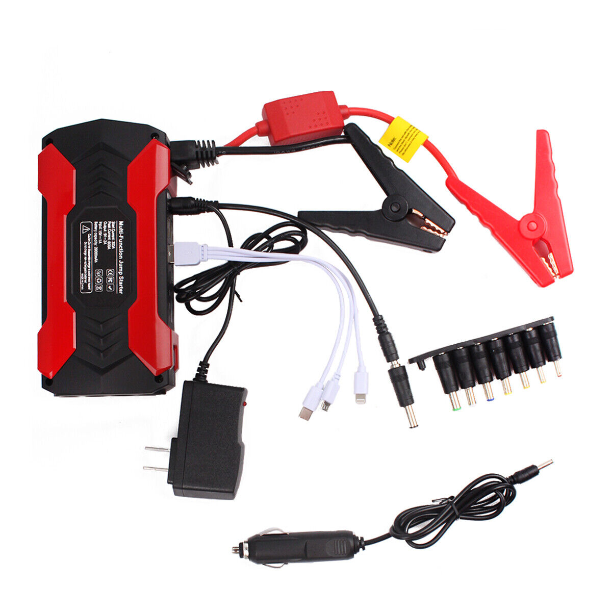 12 Volt Jump Starter 99800mAh Portable Charger Power Bank with LED Flash Light