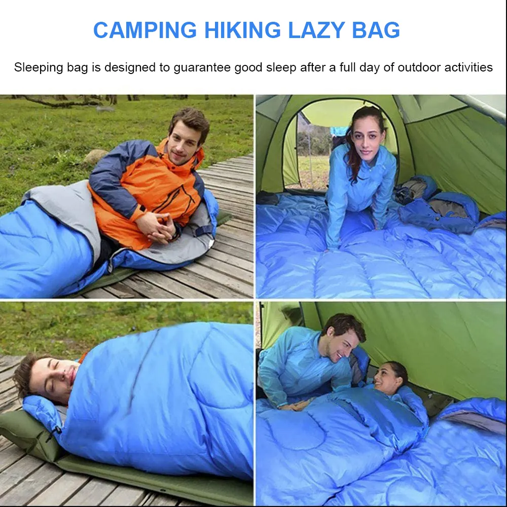 Outdoor Ultralight Compact Hiking Waterproof Camping Hike Sleeping Bag Outdoor Cotton Sleeping Bag