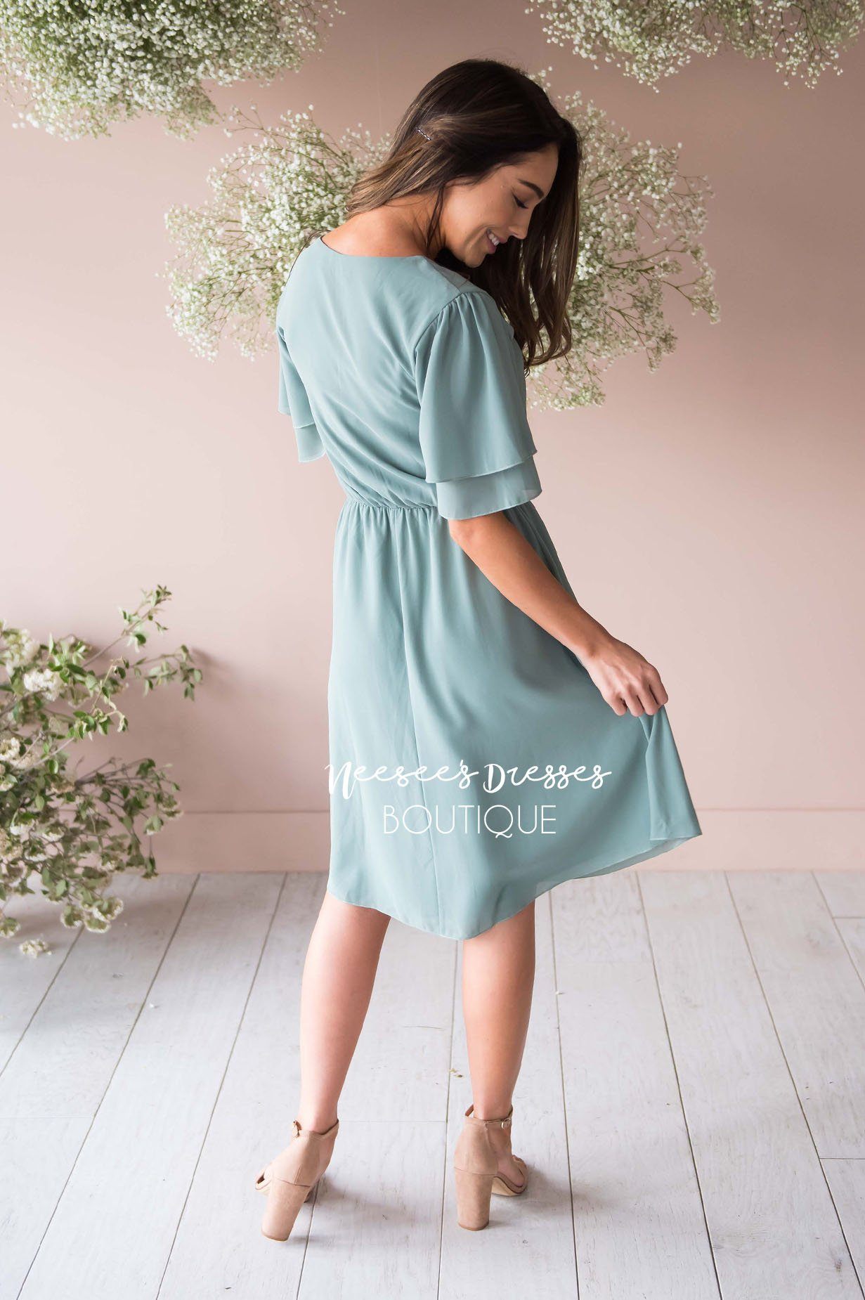 The Claire Chiffon Dress