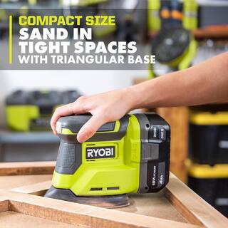 RYOBI ONE+ 18V Cordless Corner Cat Finish Sander (Tool Only) PCL416B