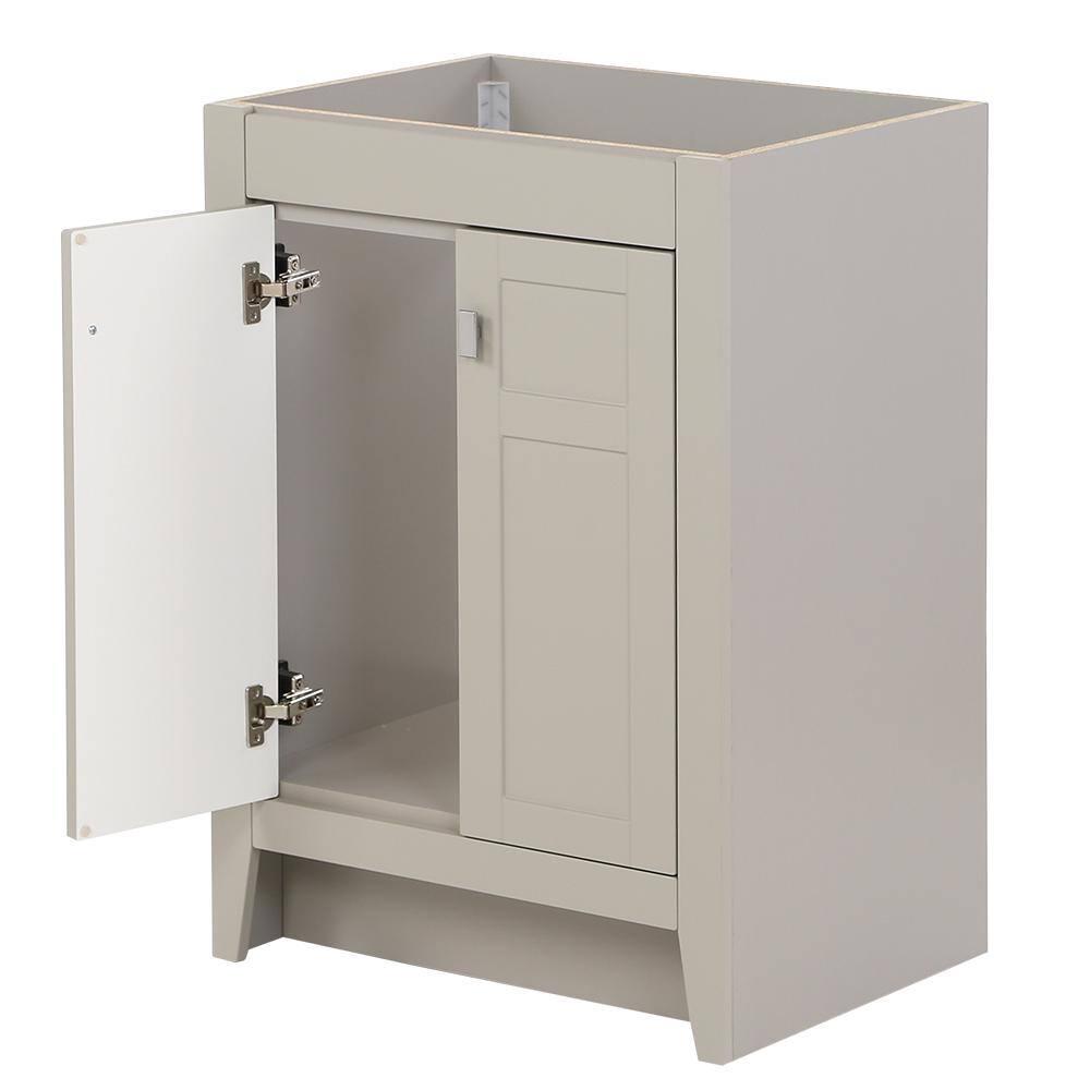 Home Decorators Collection Bladen 24 in W x 184 in D x 3425 in Bath Vanity Cabinet Only in Gray