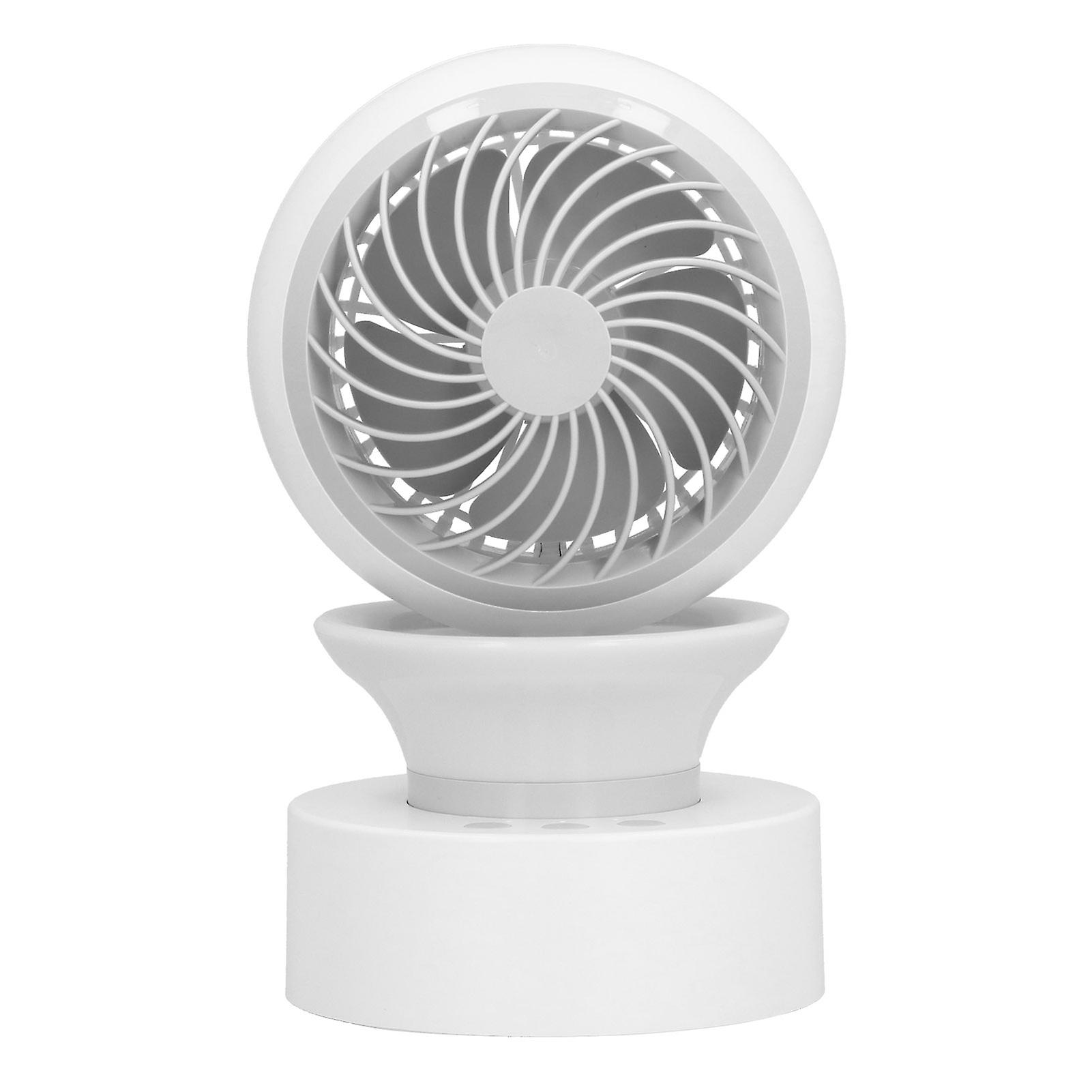 Usb Desk Fan Desktop Automatic Shaking Head Electric Fan Mini Fan Desktop Table Fan With Light For Home Office