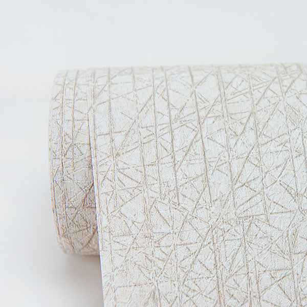 Nagano White Distressed Texture Wallpaper from the Warner XI Collection