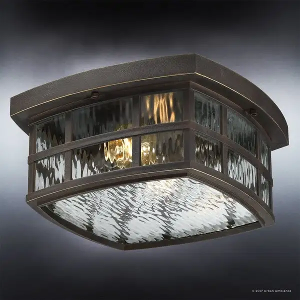 Luxury Craftsman Outdoor Ceiling Light, 5.75