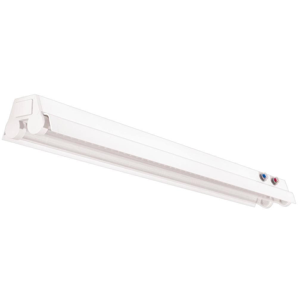 Archipelago Lighting 2 ft. 23-Watt White Grow Light Red Plus Blue Spectrum (2-Pack) GL-3223RBS2RM