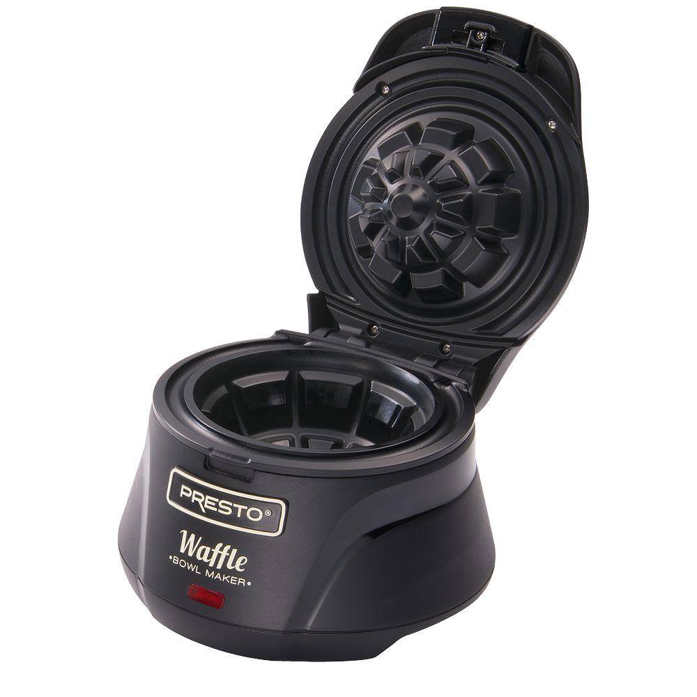 Presto Single Waffle Black Belgian Waffle Cone Maker 03500