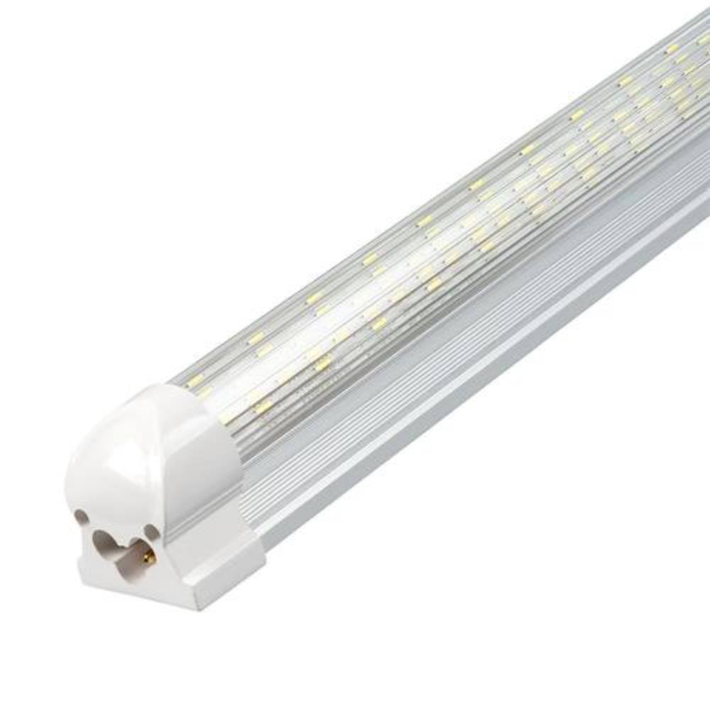 BEYOND LED TECHNOLOGY 60-Watt Equivalent 94 in. Linear Tube LED Light Bulb 6500K (4-Pack) 151624-1