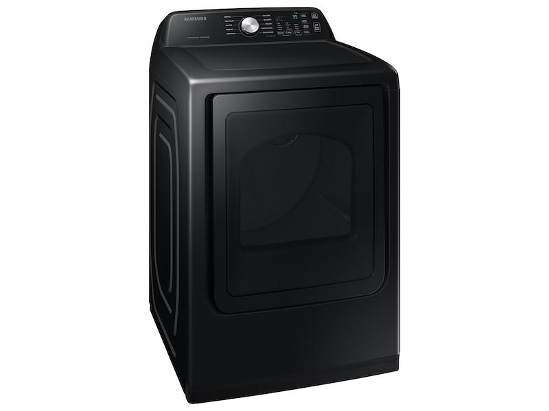 Samsung DVE47CG3500V 7.4 Cu. Ft. Smart Electric Dryer With Sensor Dry In Brushed Black