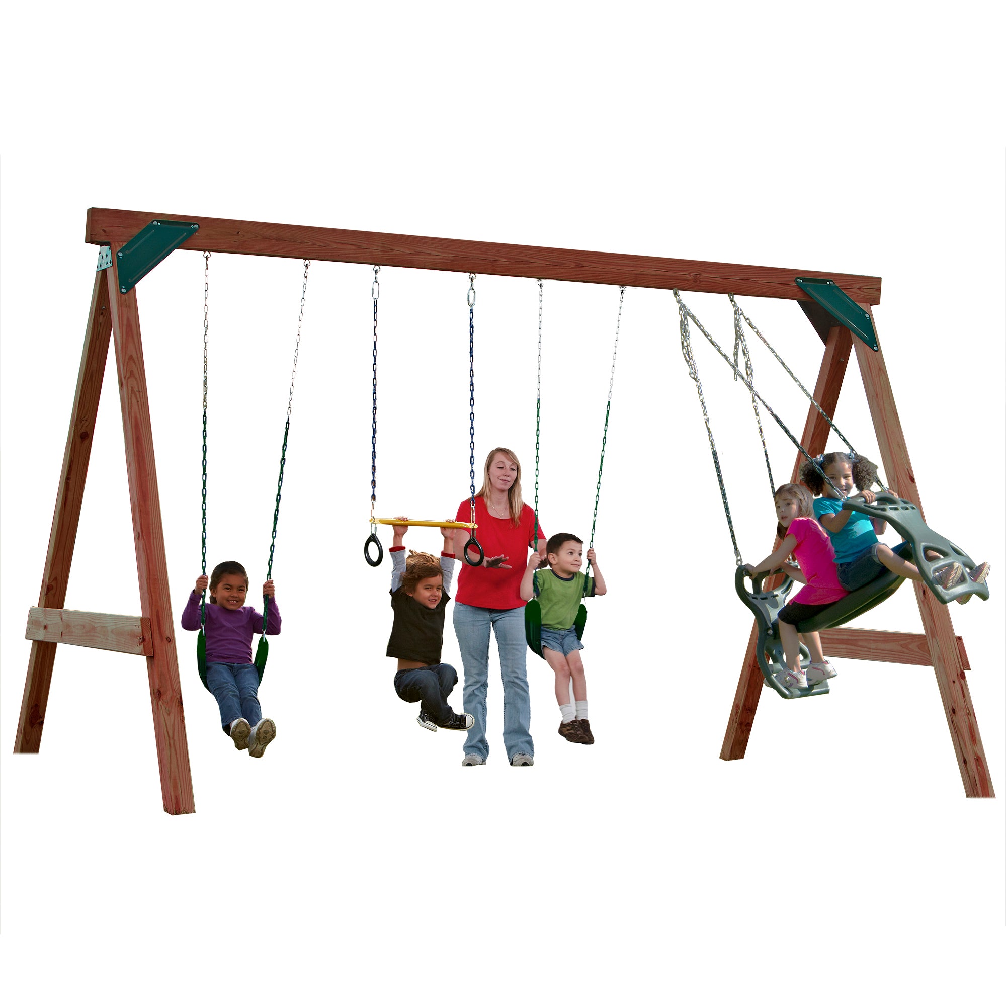 Swing-N-Slide Scout Swing Set DIY Hardware Kit (Wood Not Included)