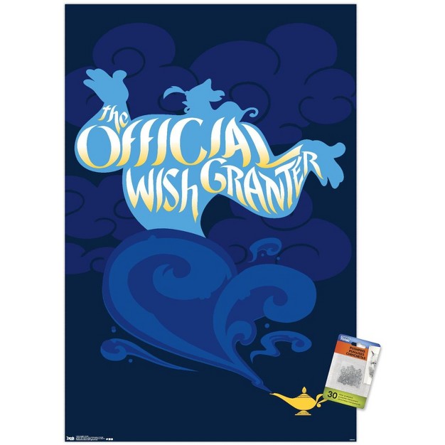 Trends International Disney Aladdin Genie Unframed Wall Poster Prints