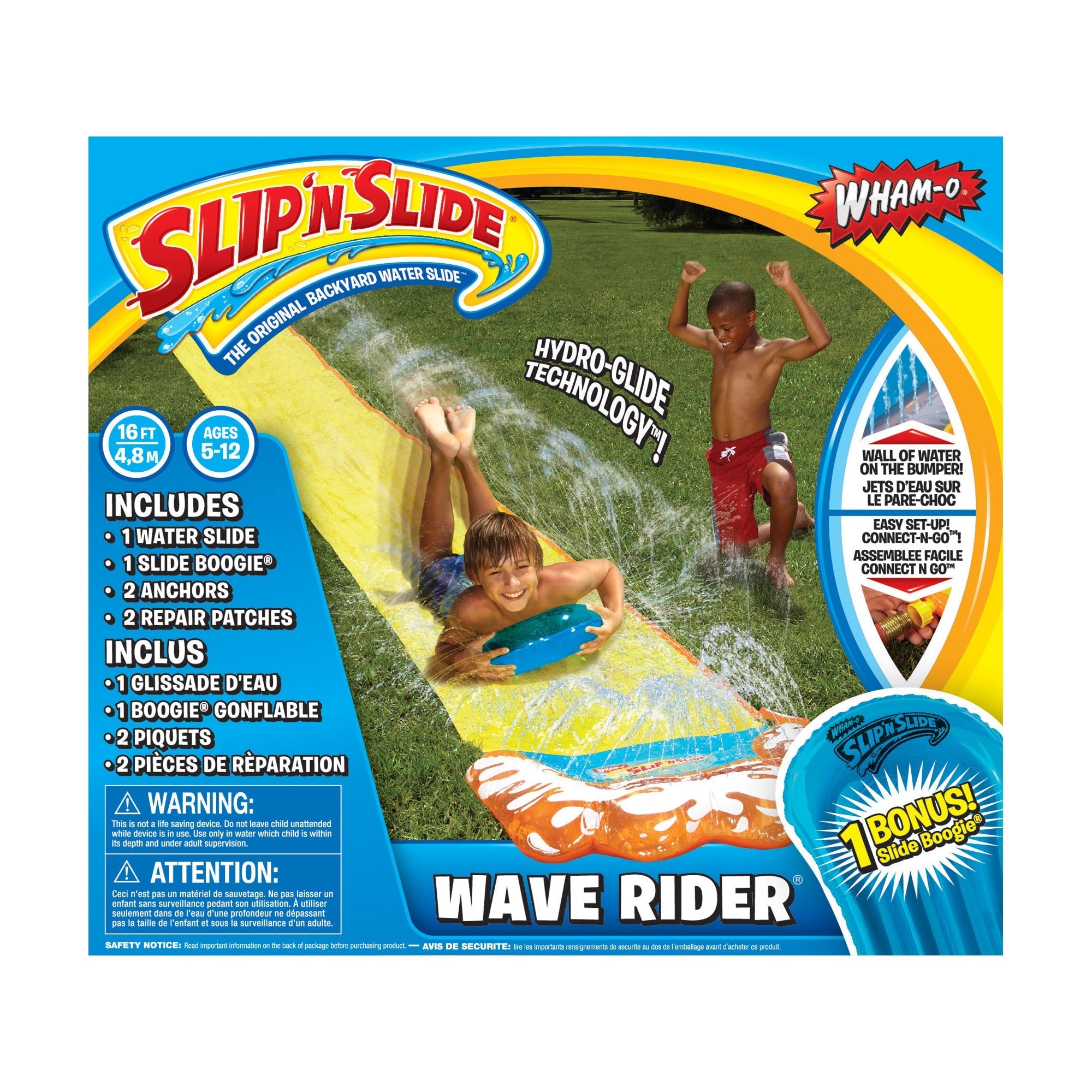 Wham-O - Slip 'N Slide Wave Rider 13.75" Lawn Water Slide