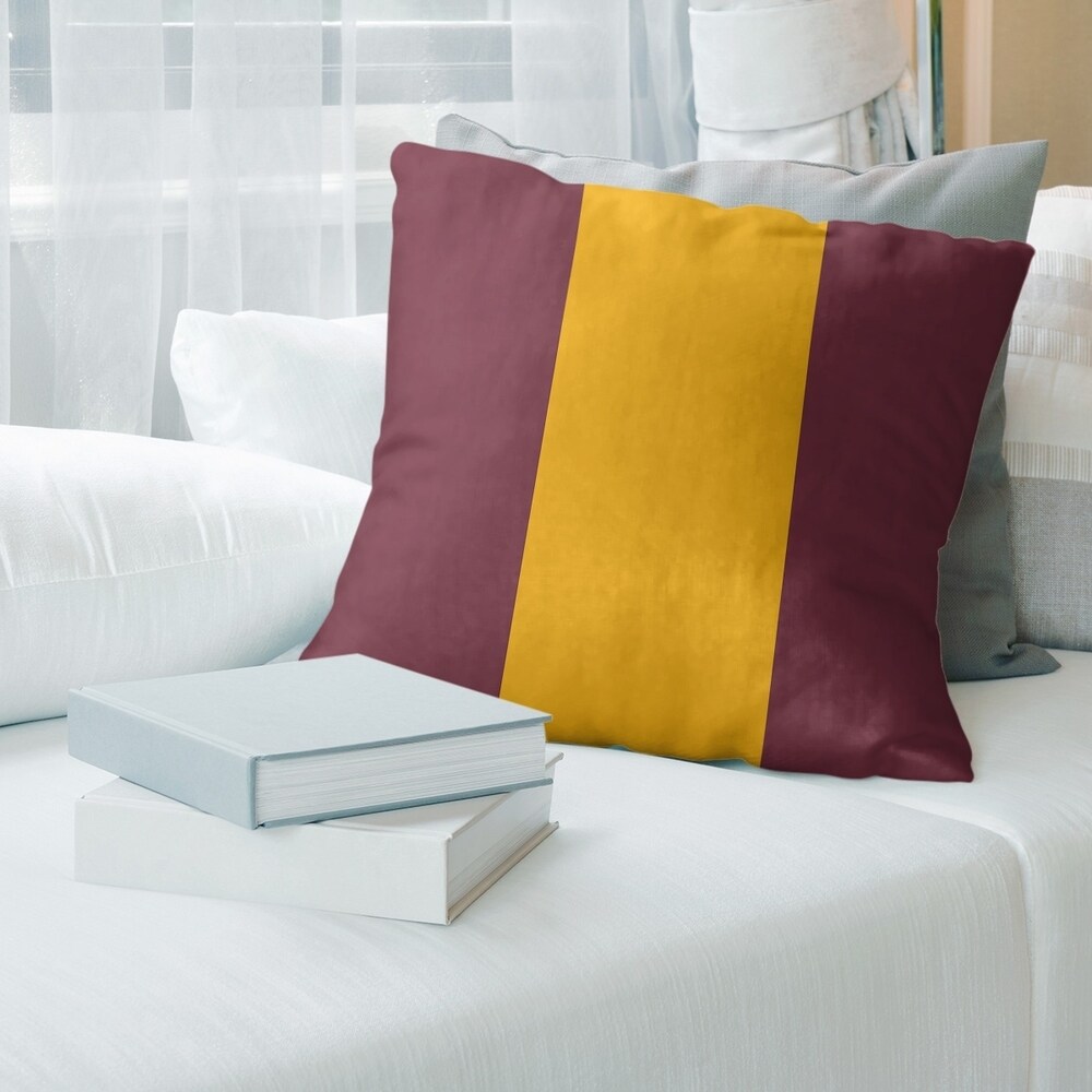 Washington Washington Football Stripes Floor Pillow   Standard