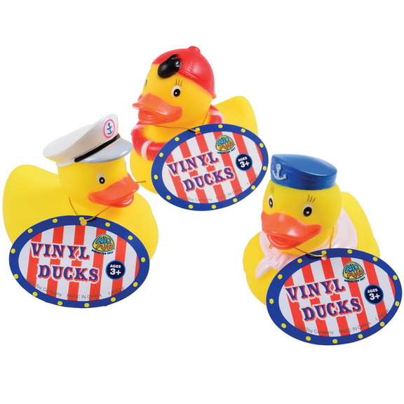 U.S. Toy GS483 Assorted Hat Carnival Ducks