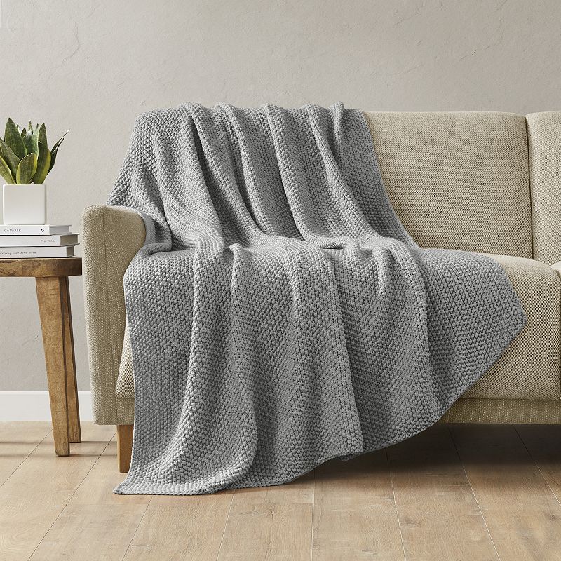 INK+IVY Bree Knit Throw Blanket