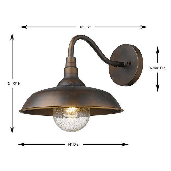 Burry 1-light Outdoor Wall Light