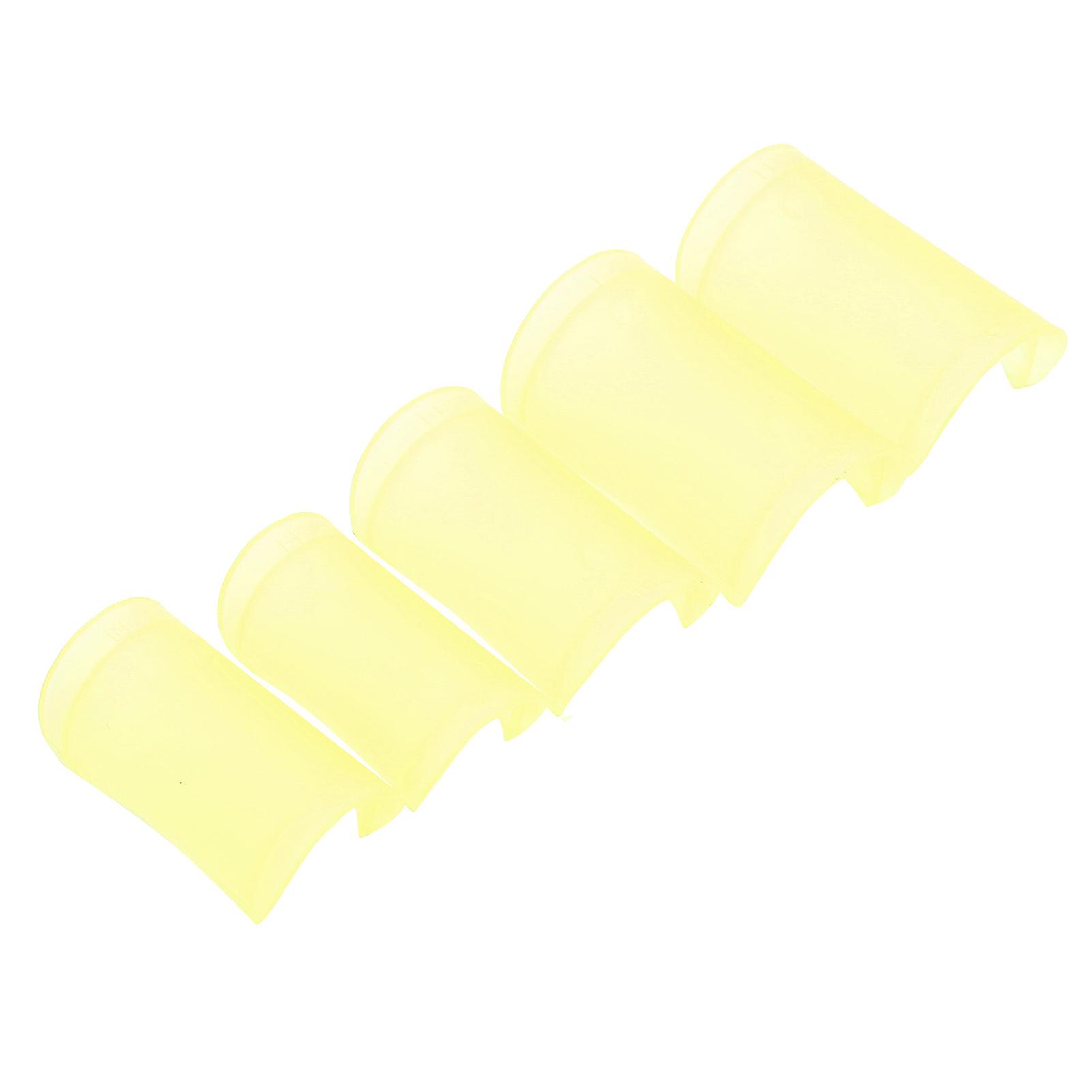 5pcs Flute Membrane Protector Abs Traditional Chinese Instrument Accessories Dm01yellow