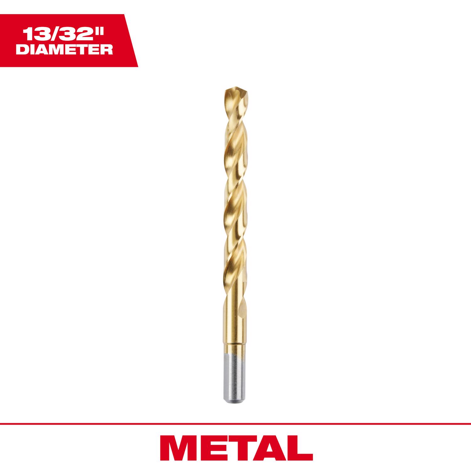 MW Thunderbolt 13/32 in. X 5-1/4 in. L High Speed Steel Drill Bit 1 pc