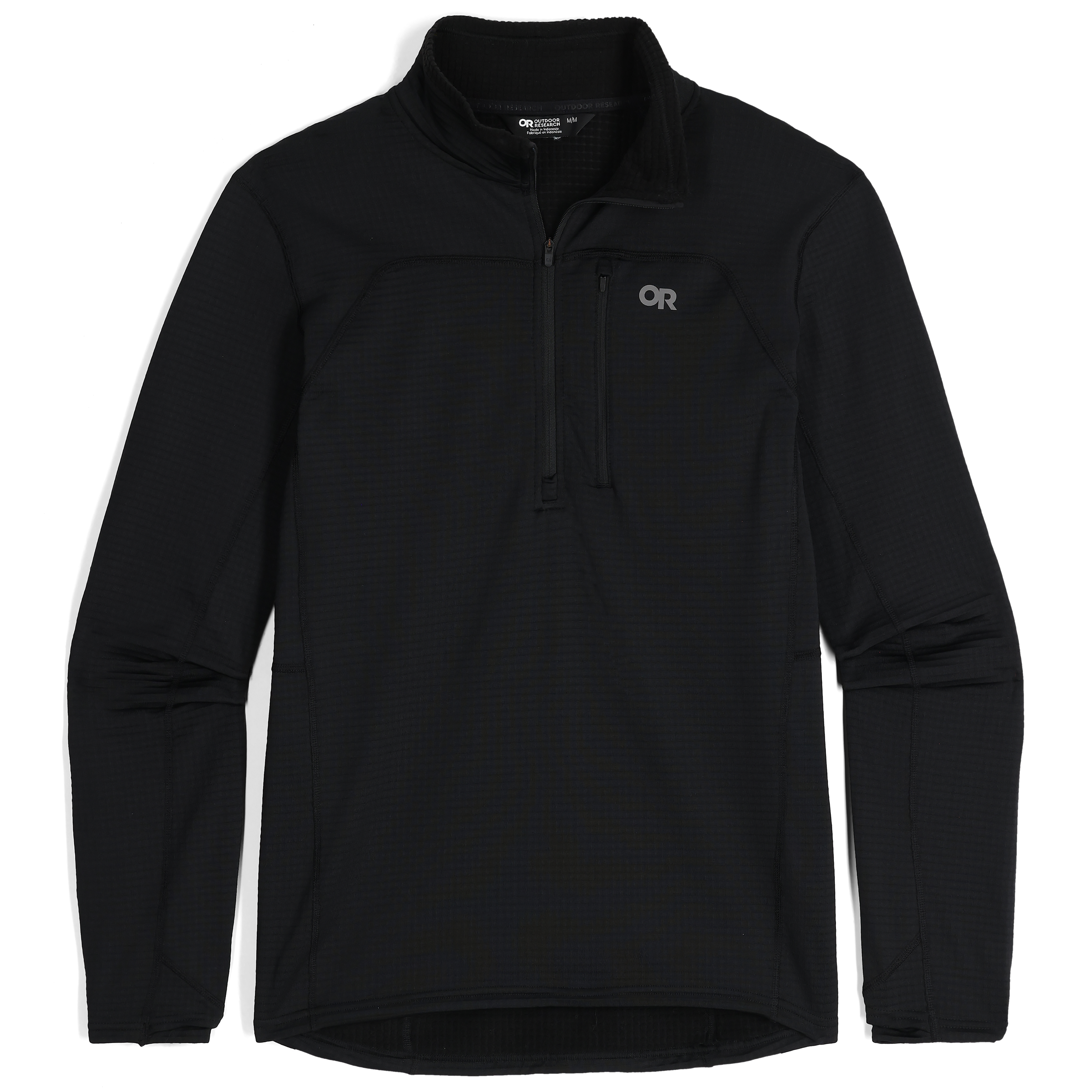 Men's Vigor Grid Fleece Half Zip