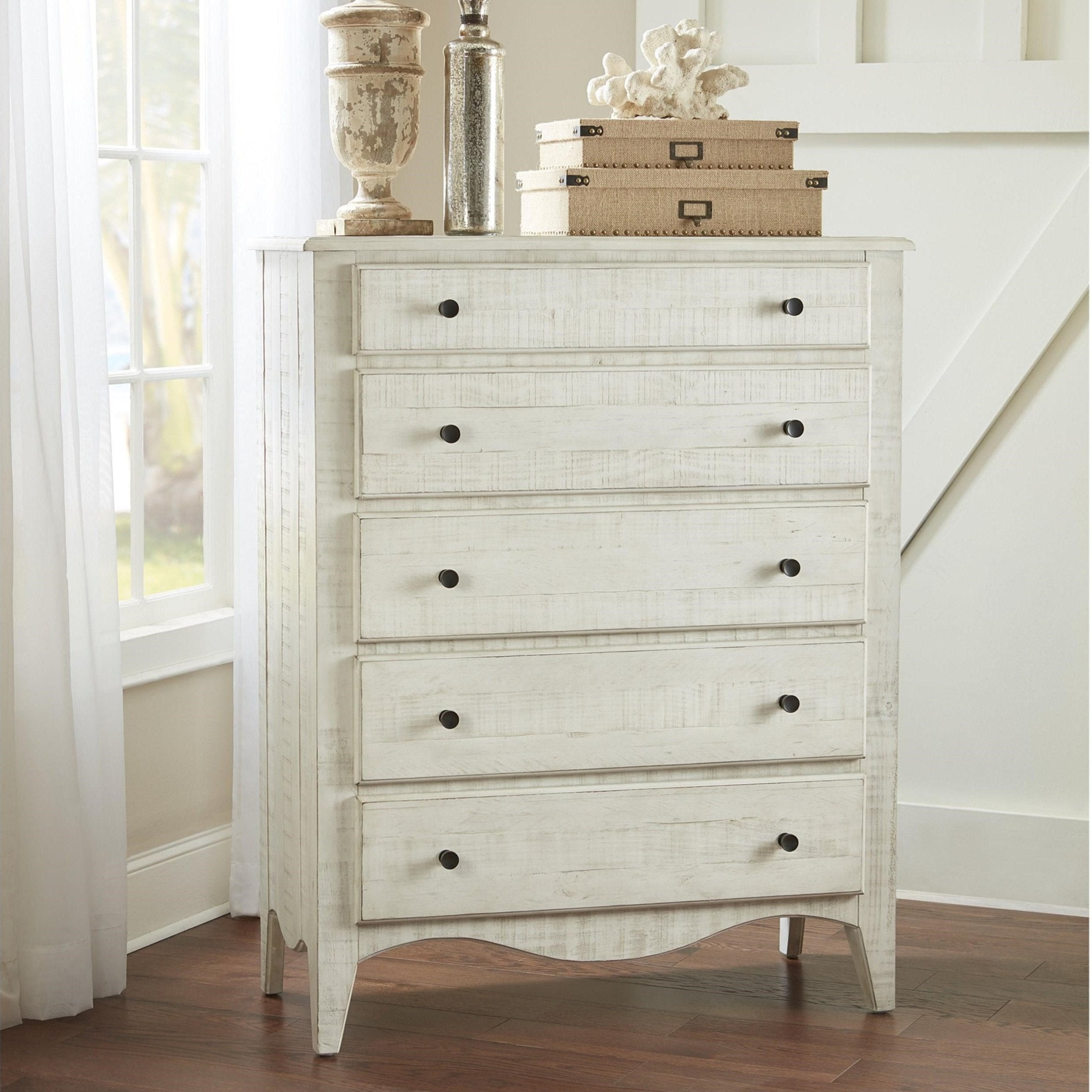 Cottage White Chest