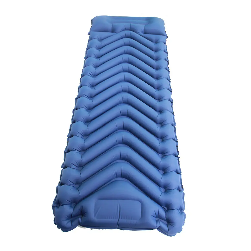 Inflatable Sleeping Pad Lightweight   Compact Roll Mat Camp Air Mattress Waterproof for Outdoor Travel Hiking Backpacking