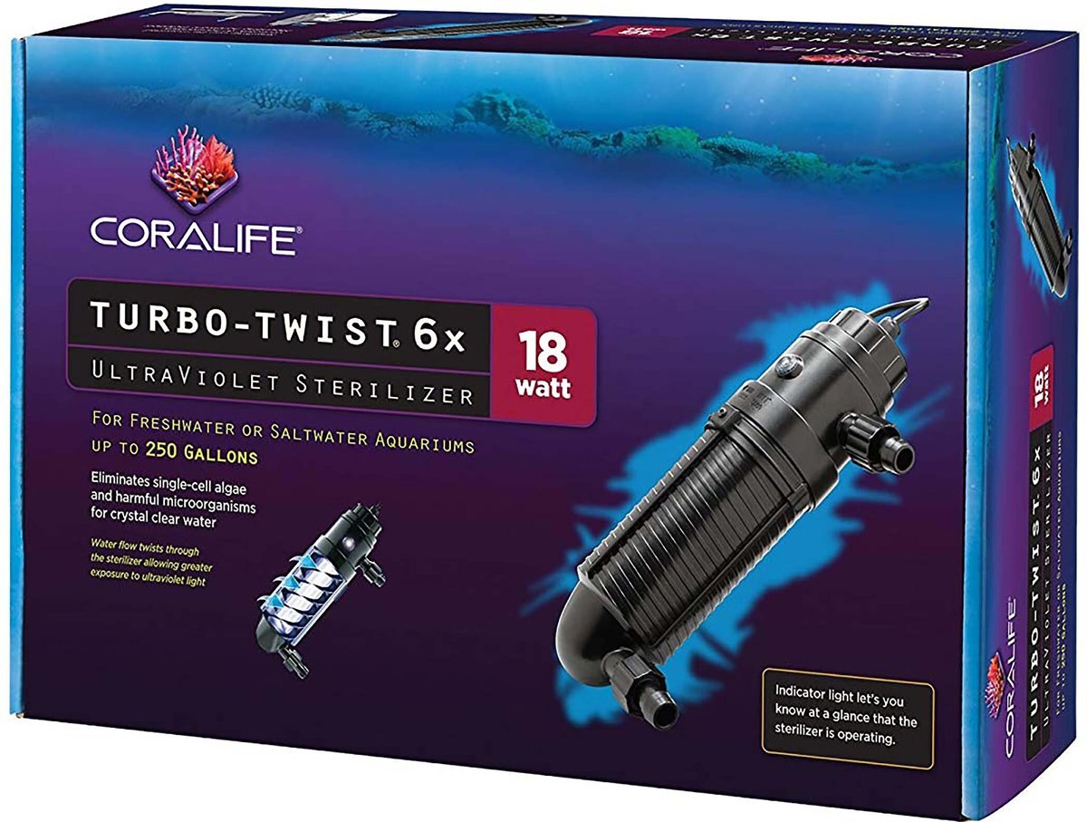 Coralife Turbo-Twist Ultraviolet Sterilizer