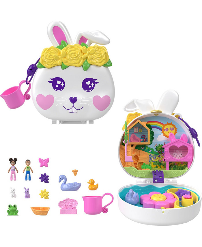 Polly Pocket Flower Garden Bunny Compact