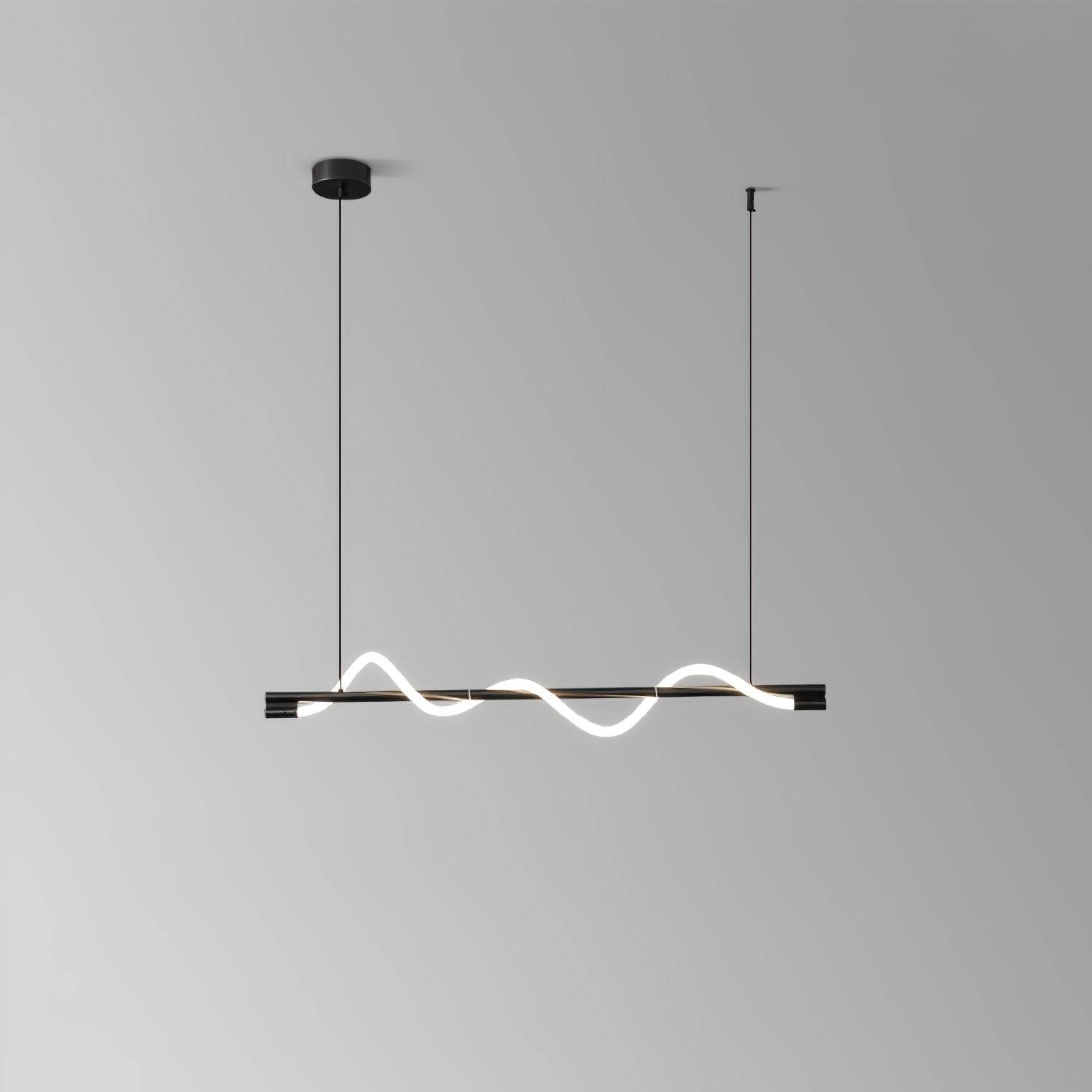 Linear Curve Island Pendant Lamp