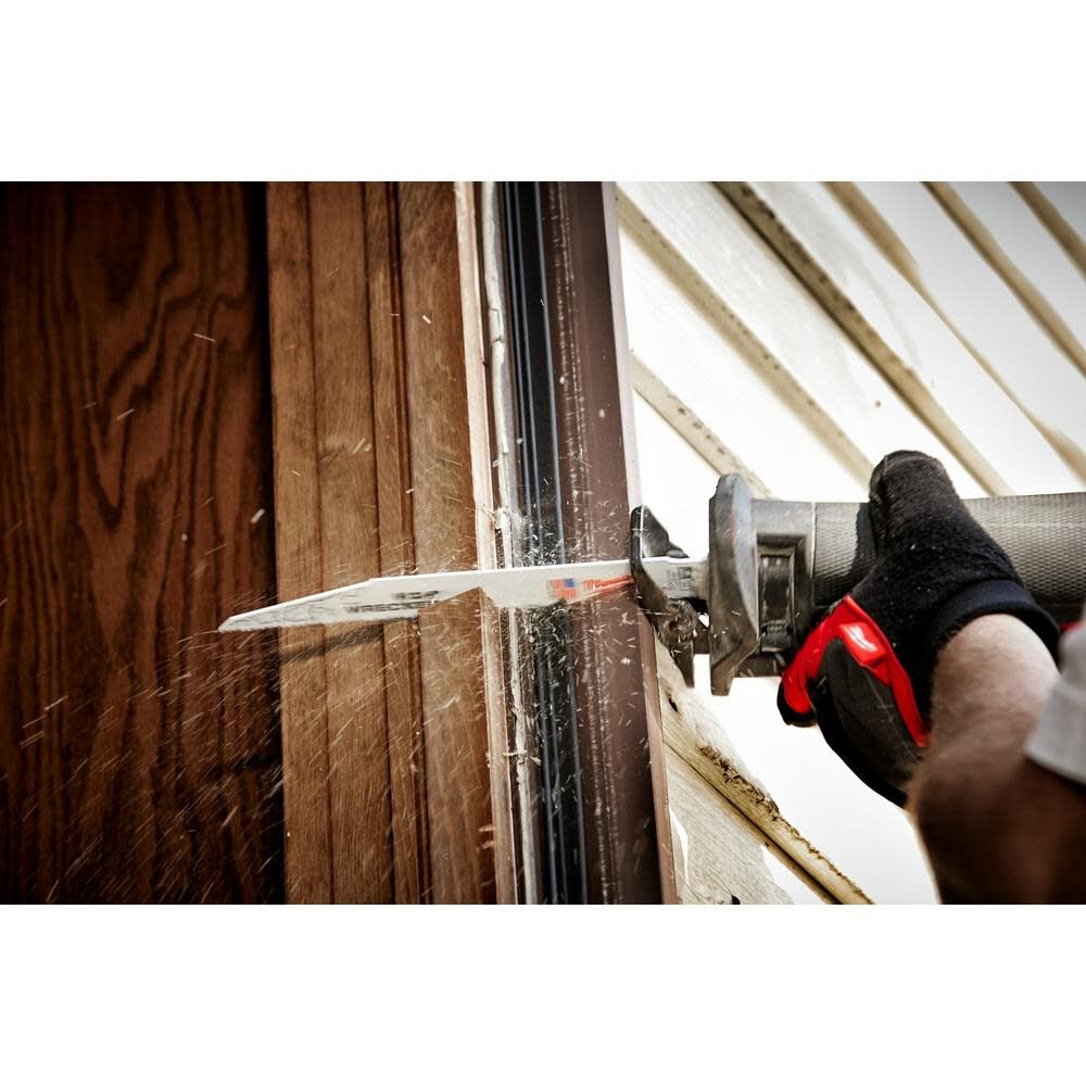 Milwaukee The Wrecker Multi-Material SAWZALL Blade 6 In. 7/11TPI 5 pk 48-00-5701 from Milwaukee