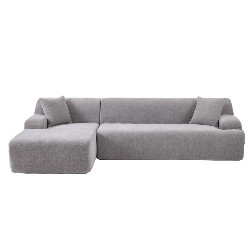 2 Piece Free Combination Modern Large L Shape Modular Sectional Sofa