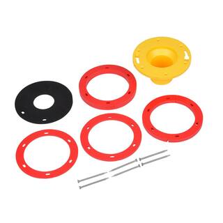 Oatey 14 in. - 1-58 in. Toilet Flange Extender Kit 43400