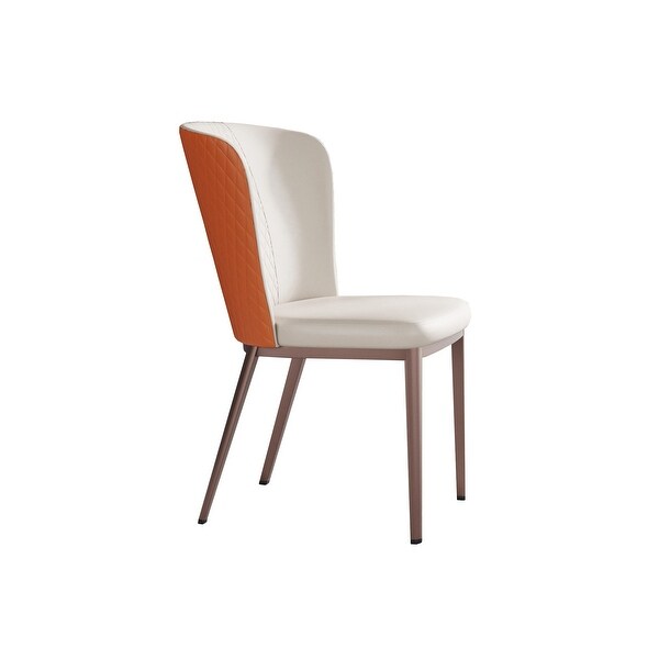 Set of 2 Dining Chairs Accent Modern Upholstered Chairs