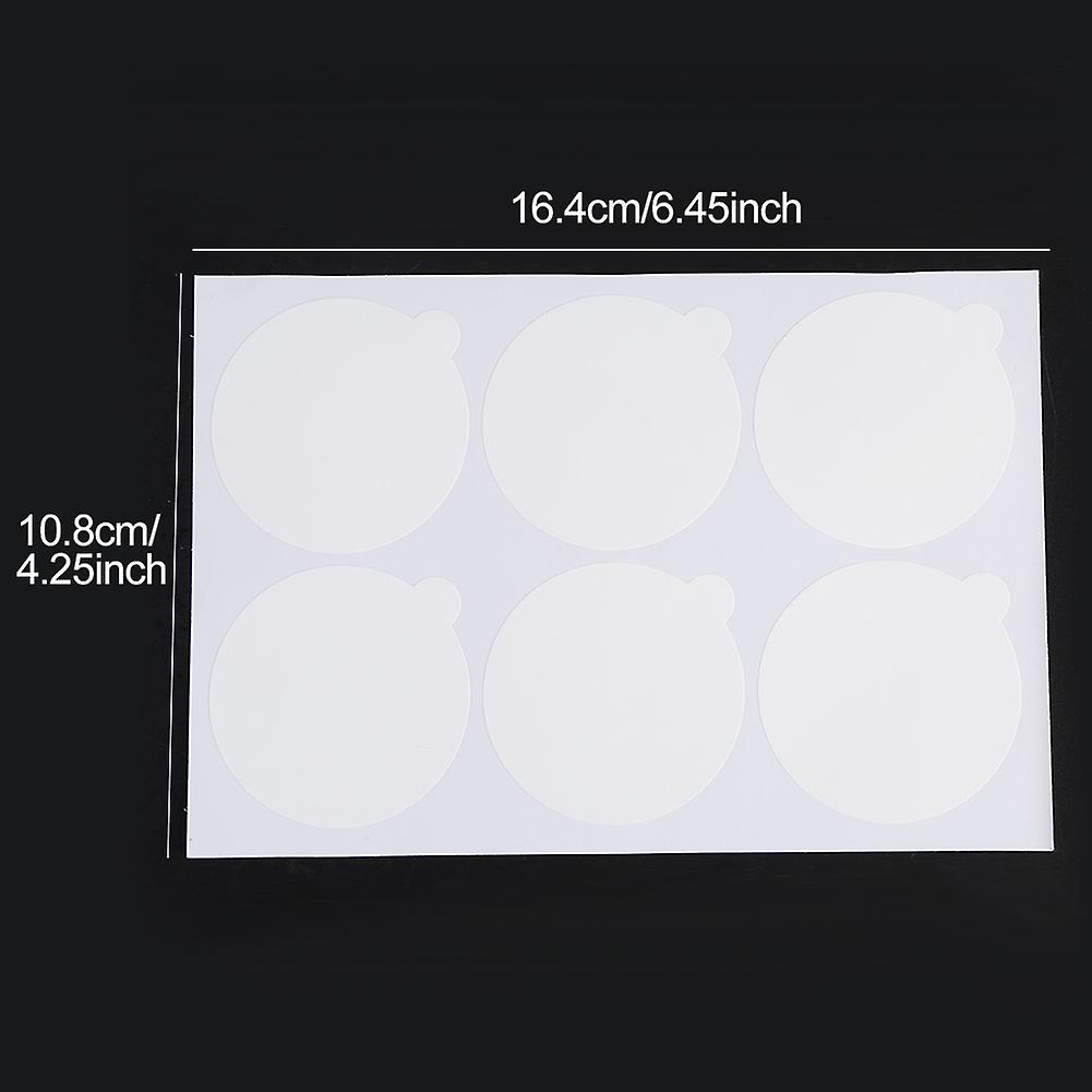 10sheet / 60pcs Disposable Eyelash Glue Holder Pallet Extension Pad Grafting Eyelash Sticker