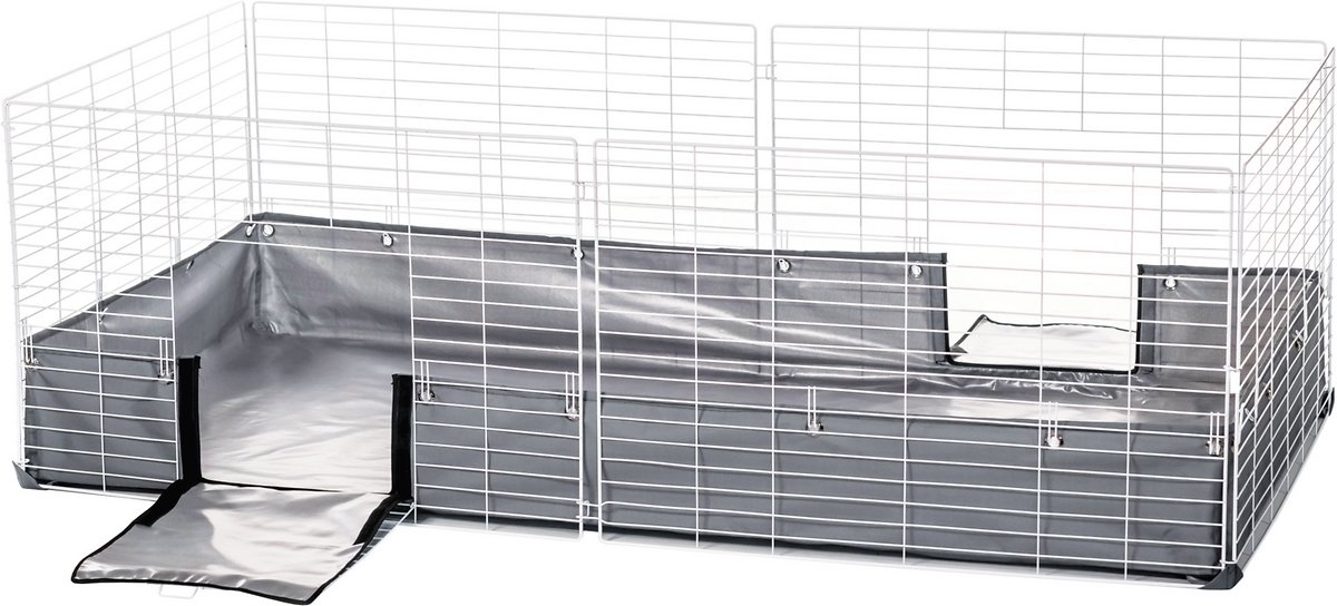 Kaytee Open Living Guinea Pig or Rabbit Habitat， 60 x 30-in