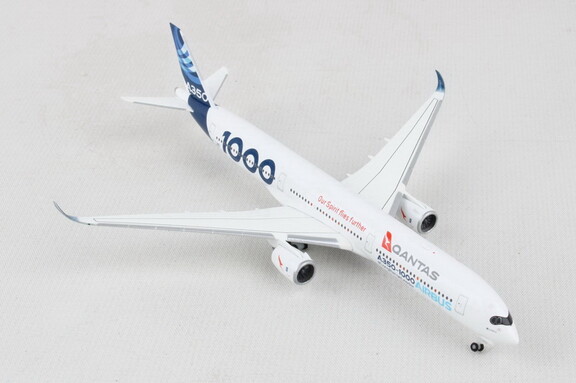 Herpa HE536684 Qantas A350 1000 1/500 Project Sunr...