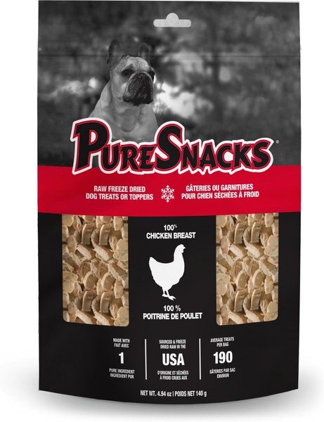 PureSnacks Chicken Breast Freeze-Dried Dog Treats