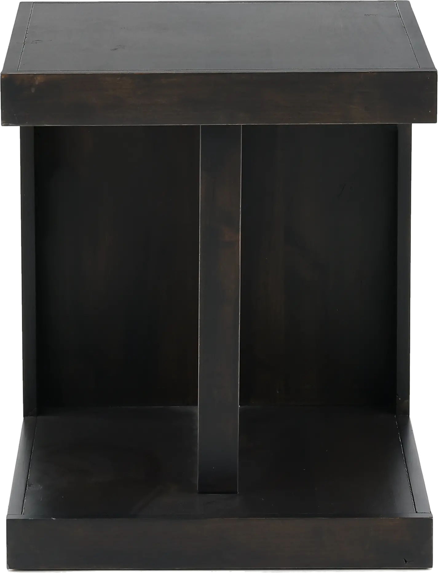 Avery Loft Ghost Black End Table