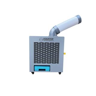 Equator 9000 BTU Outdoor Air Conditioner with 3-in-1 HeaterCoolerFan wWheels in Silver OAC 3000