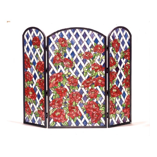 Meyda Tiffany Fireplace Screen
