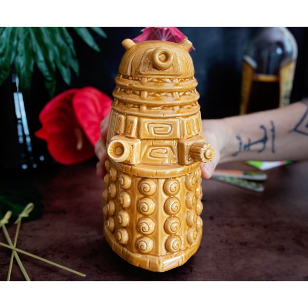 Beeline Creative Geeki Tikis Doctor Who Dalek Ceramic Mug Holds 24 Ounces