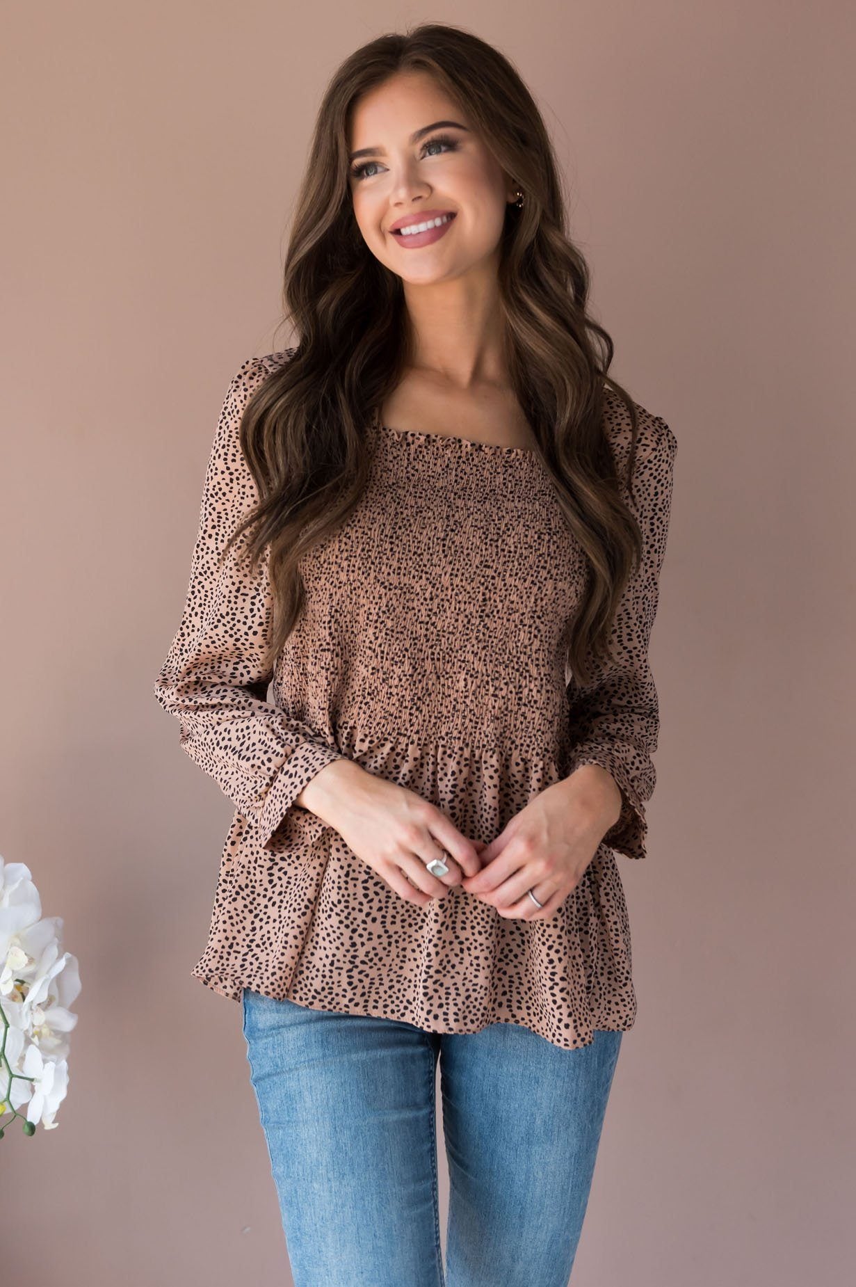 Simply Precious Modest Blouse