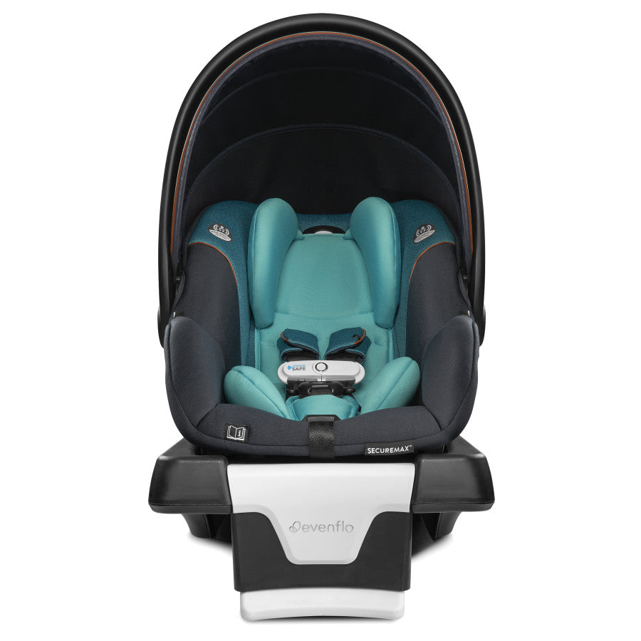 SecureMax Infant Car Seat with SensorSafe + SafeZone Load Leg Base