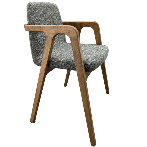 Natura  Solid Ash Wood Chair Cosmic48-Grey-Naturach