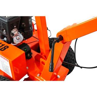 DK2 18 in. 7 HP Gas Powered Kohler Engine Certified Commercial Trencher with 5-Position Depth Adjustment OPT118