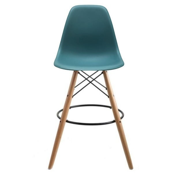 Eiffel Stool with Natural Wood Legs 26