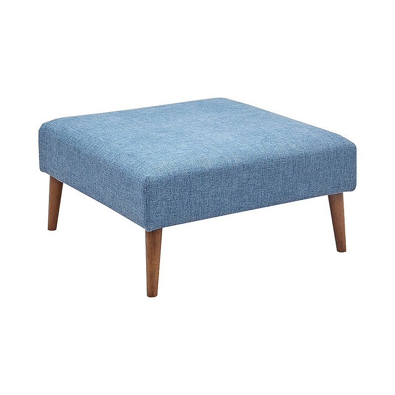 INK+IVY Maise Square Upholstered Ottoman