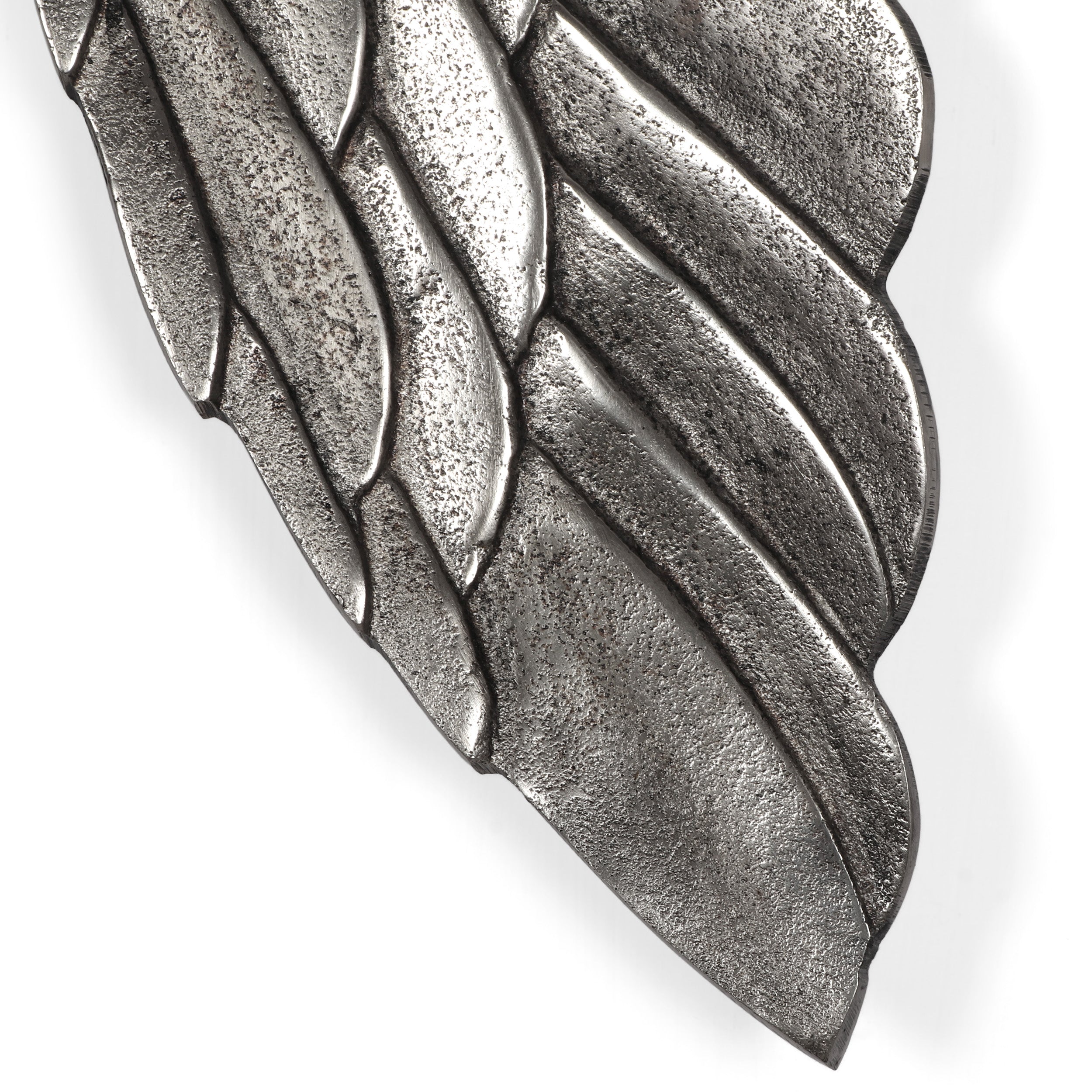 Dearing Handcrafted Aluminum Angel Wings Wall Decor