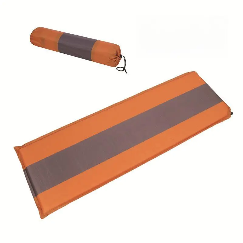 New Outdoor Camping Tent Sleeping Mat Splicing Single Sponge Self Inflatable Cushion Portable Air Mattress