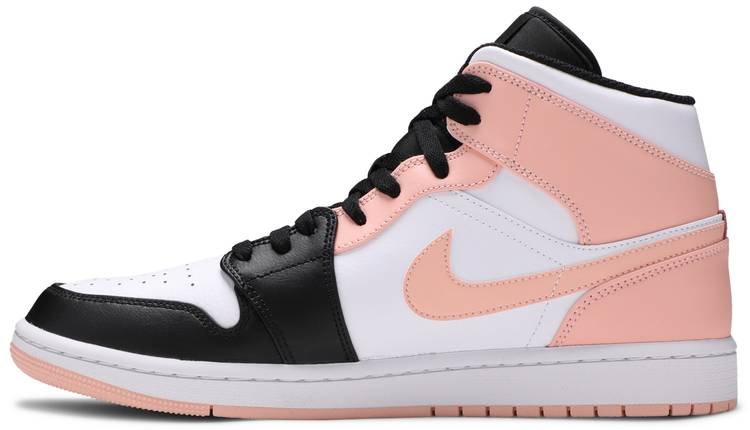 Air Jordan 1 Mid 'Crimson Tint' 554724-133