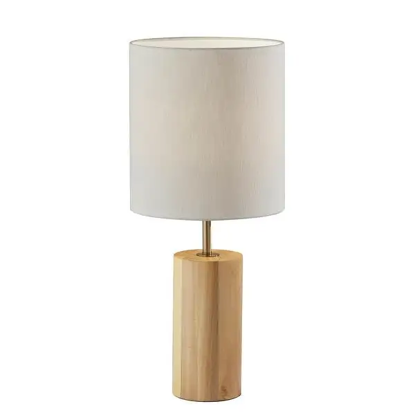 Adesso Wooden Dean Table Lamp